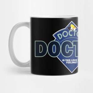 Thompson Twins - Doctor Who Style Logo Mug